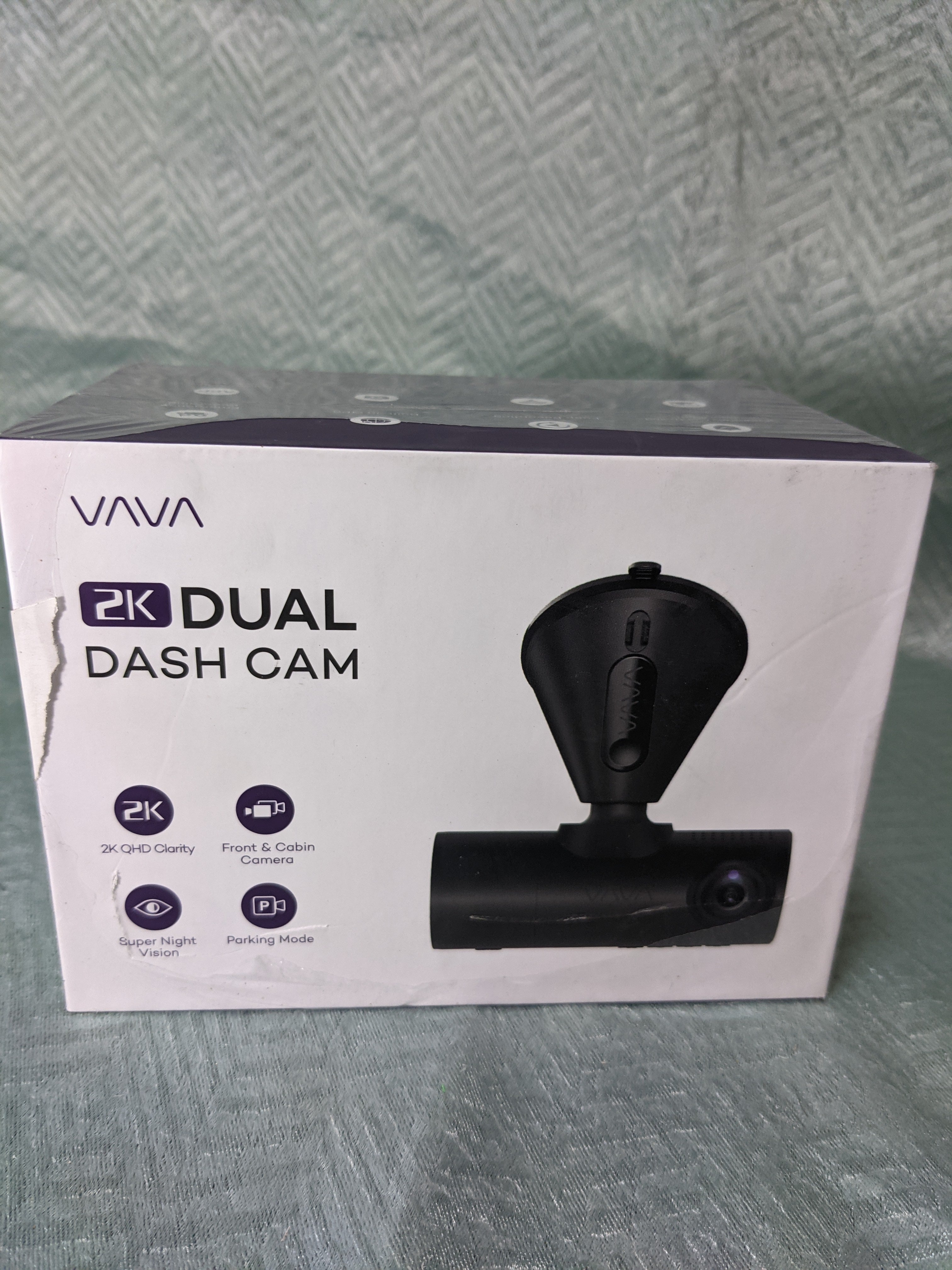 VAVA 2K Dual Dash Cam (7446150512878)